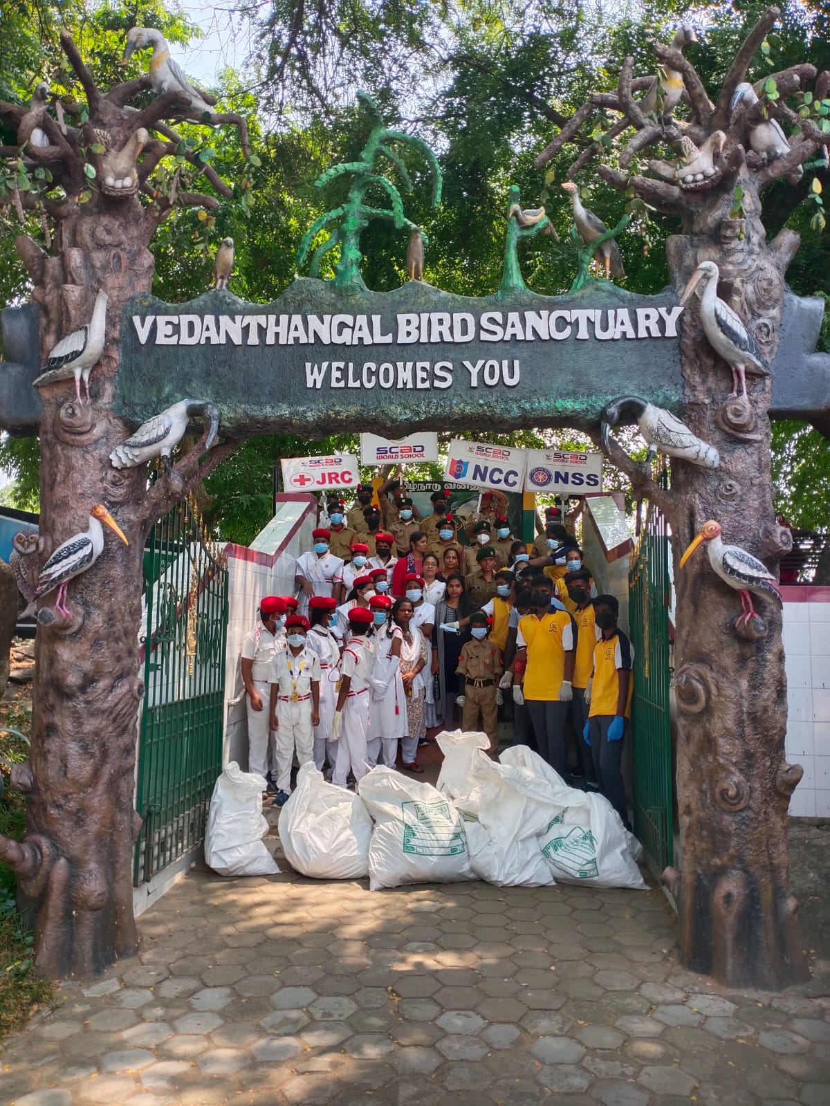 vedanthangal Bird Sanctuary- Save Wetland Campaign Clean-up Drive